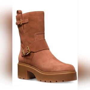 Michael Kors Tan Ankle Boots